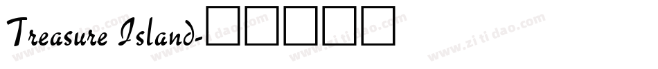 Treasure Island字体转换